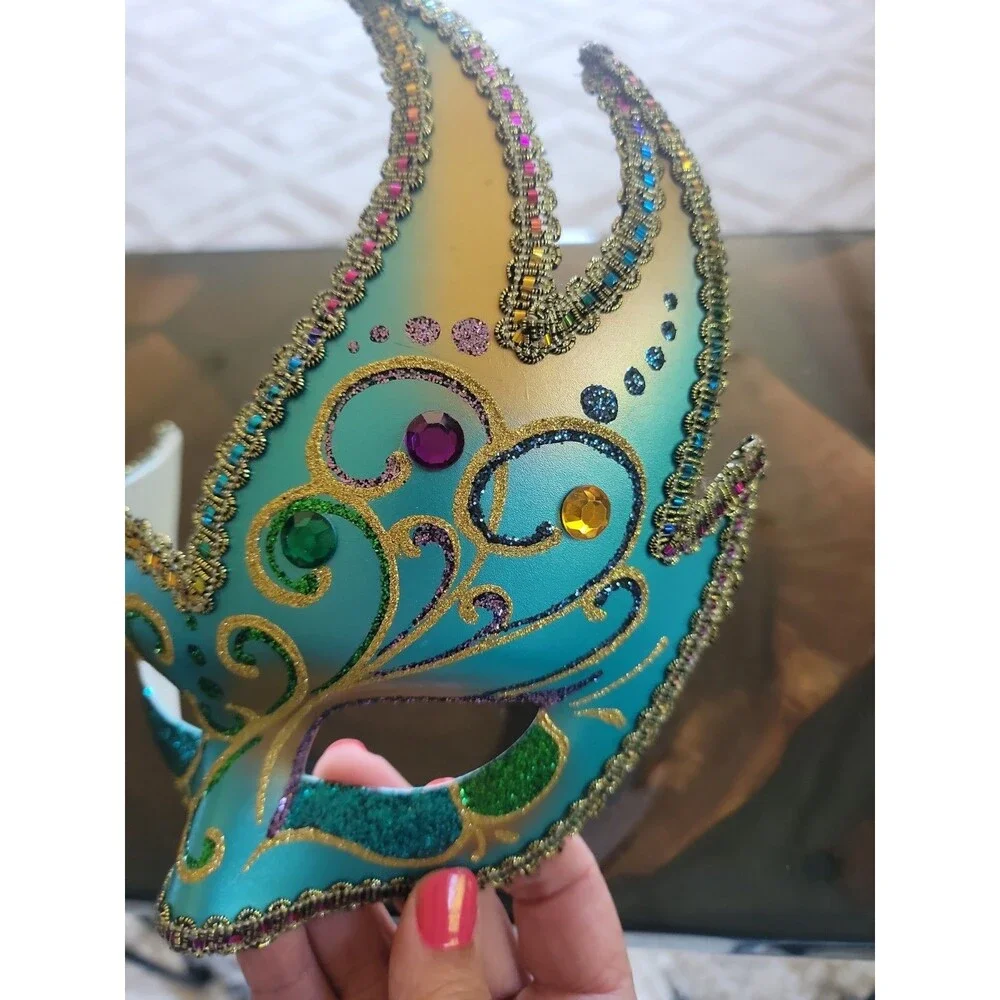 Handmade Venetian Mask From Venice Made In Italy
